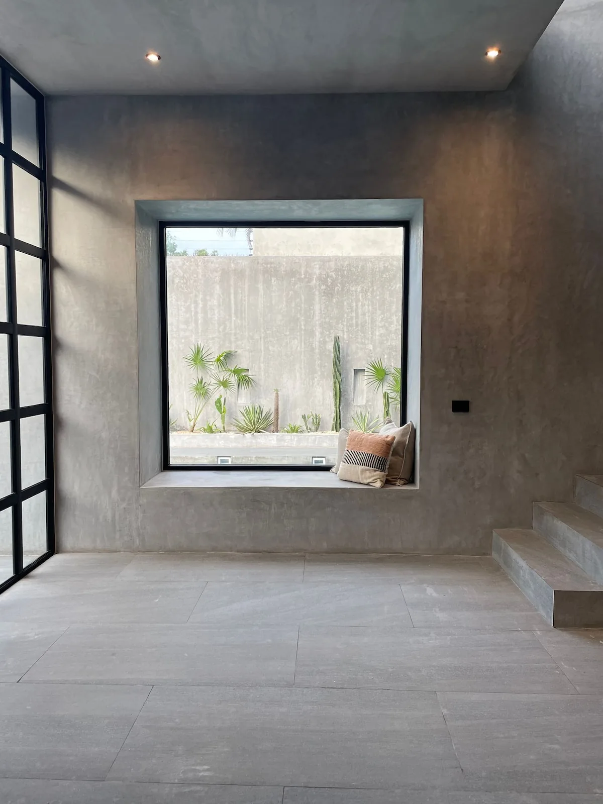 Casa Arroqueno stylish polished concrete interiors with modern kitchen and minimalist design